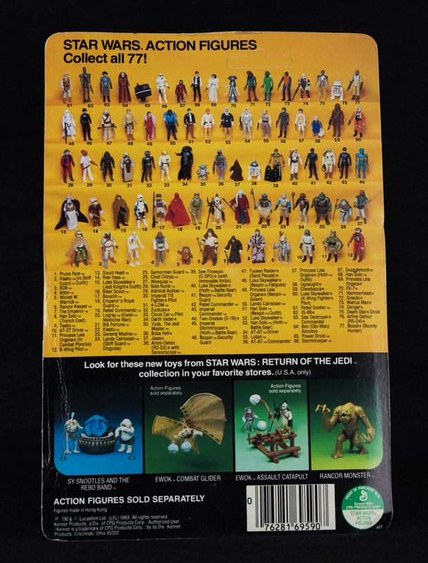 Teebo - Return of The Jedi Card